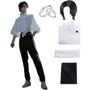 Anime Yuta Okkotsu Cosplay Costume Uniform School Uniform Full Set Halloween Outfit (XX-Large)