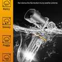 FAHREN 2026 Upgraded HB3/9005 Light Bulb, 80,000LM 24 LED Chips Super Bright 6500K, 10 Years Service Life with Cooling Fan, Real 1:1 Size 9005 LED, CANbus-Ready Plug N Play, lP68 Waterproof, Pack of 2