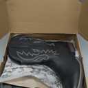 IUV Cowboy Boots For Men Suede Square Toe Western Boots Pull On Classic Embroidered Boot, Size 9.5