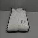 Off White Linen Curtains 102 Inches Long 2 Panels for Living Room Modern Thick Linen Flax Pinch Pleated Memory Trained Light Filtering Ceiling Semi Sheer Curtain with Hook Rings Ivory Beige White