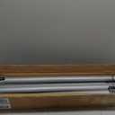 9 Pack Chain Link Fence Extension, 25.2'' Fence Extension Height, Galvanized Post Extender for Dogs and Privacy (1-5/8'') (Silver - 9 kits)