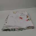 Eikione Round Tablecloth Floral Table Cloth, Colorful Tablecloths Polyester Waterproof Stain Wrinkle Free, Circle Tablecloth Indoor and Outdoor Table Cover for Home