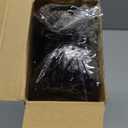 Yunlly 24 Pcs Black Christmas Tree Picks and Sprays Glitter Berry Stem Branches Artificial Christmas Picks Twigs Xmas Tree Ornaments for DIY Xmas Wreath Vase Filler Decorations