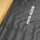 G GOOD GAIN Portable Soccer Bench - Team Bench Soccer 6 Seats with Bag, Sideline Folding Bench, Folded Chair Seating 6 for Football Camp Outdoor Sport Events, Team Chairs for Adults, Black