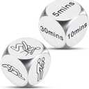 10th Anniversary Tin Gifts for Him Her 2PCS Funny Date Night Dices Christmas Valentines Gift 10 Year Anniversary Wedding Gifts for Couples Wedding Registry Ideas White Elephant Gifts for Adults
