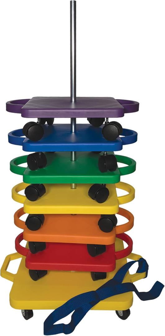 Champion Sports Scooter Stacker, Yellow
