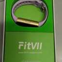 FITVII FINO 2 Slim Fitness Tracker, Smart Watch with Blood Oxygen, Sleep Monitor, 24/7 Heart Rate & Blood Pressure, IP68 Waterproof Health Activity Trackers with Calories Step Counter for Women Men (Purple)