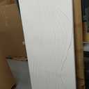 GAIDUOMAI Large Abstract Wall Decor White Line Wall Art Textured Minimalist Poster Contemporary Wall Painting for Living Room Office Bedroom 29"x 58" Hallway Decor