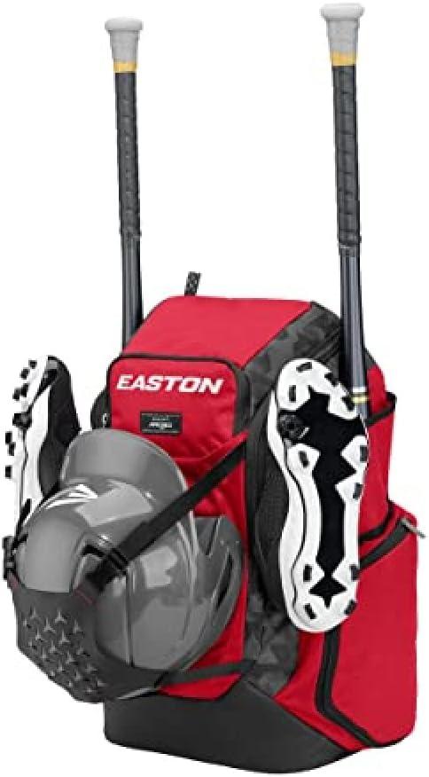 Easton | WALK-OFF MOJO Backpack Equipment Bag | Baseball & Softball | Multiple Colors, Red-Mojo