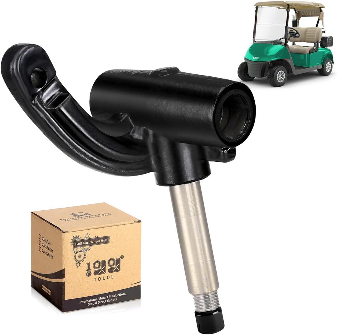 10L0L Golf Cart Driver Side Spindle Assembly Compatible with EZGO RXV 2008-up Golf Cart Model, Replace OEM# 607413, 601413