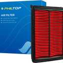 PHILTOP Upgraded Engine Air Filter CA11942 Replace for Hyundai Sonata 2015-2019 & Kia Optima 2016-2020, 2.0L 2.4L
