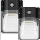 30W LED Wall Pack Light with Dusk to Dawn Sensor, 3600LM, 5000K Daylight, 120Vac Led Porch Lights, IP65 Waterproof Outdoor Security Lighting for Garage Warehouse Garden, ETL Certified, 2 Pack