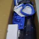 Cordless Pool Vacuum with Telescopic Pole, 18.5 GPM Powerful Suction, 1.5H Supercharge Technology, Handheld Pool Vacuum Cleaner for Above Ground/Inground Pools, Hot Tubs, Blue