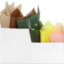 3 x 120 Sheets Modern Boho Tissue Paper 6 Neutral Colors Gift Wrapping Paper Solid Color Art Craft Paper for DIY Crafts Birthday Baby Shower Home Party Decor, 14 x 20 Inch