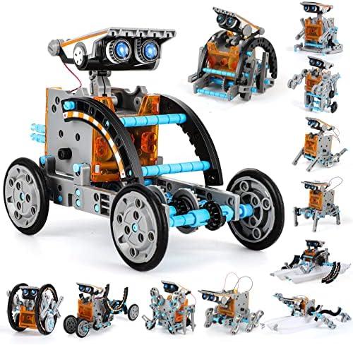 Amazon.com: Lucky Doug Solar Power Kits Toys for Boys Ages 8-13, STEM Robot Kit Toys Gifts for Kids 8 9 10 11 12 13 Years, Educational Building Science Experiment Set Birthday for Kids Boys Girls : Toys & Games