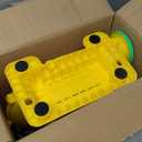 Inflatable Projector Screen - 14FT Outdoor Movie Screen Blow Up for Movie Parties Backyard Outside with Air Blower and Carry Bag, Front and Rear Projection