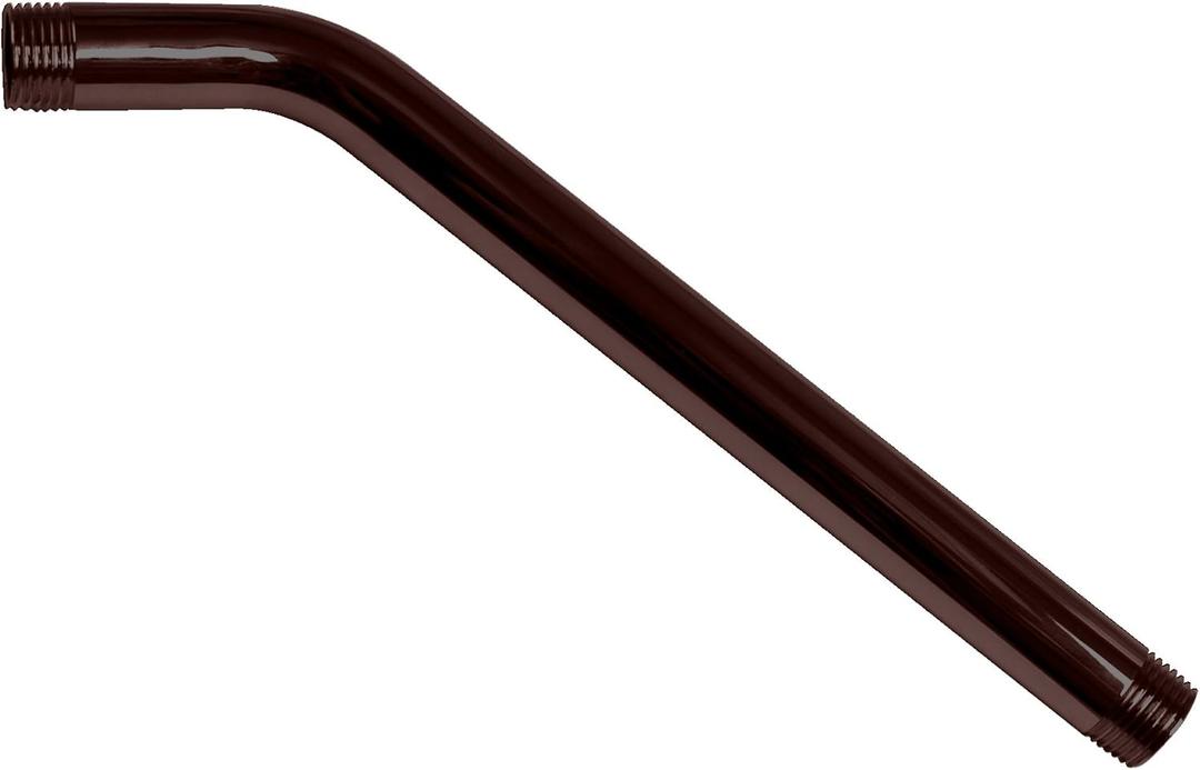 Westbrass D302-12 1/2" IPS x 10" Wall Mount Shower Arm Only, Oil Rubbed Bronze