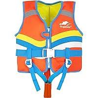 Gogokids Kids Swim Vest Float Jacket for 30-50 lbs 2-6 Years - Toddler Flotaties Swimming Pool Vest for Boys Girls Swimming Learning (Large)