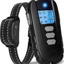 Dog Training Collar with Remote  Waterproof Shock Collar for Dogs Adjustable Levels (199) Beep Vibration Shock Flashlight Rechargeable Dog E Collar for Training Small Medium and Large Dogs