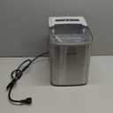Frigidaire 26 Lbs per Day Portable Compact Maker, Ice Making Machine, Stainless, Medium