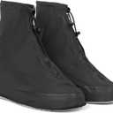 Galashield Rain Shoe Covers | Waterproof Shoe Covers for Men Women | Reusable Galoshes Overshoes (X-Large, Black)