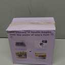 Foot Roller Massager for Plantar Fasciitis Relief, Large Size, Eases Foot Pain & Cold Feet, Enhances Circulation, Portable, Split into Two, Full-Body Washable, Purple