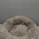 MIXJOY Orthopedic Dog Bed Comfortable Donut Cuddler Round Pet Beds Ultra Soft Washable Dog and Cat Cushion (20''/23''/30'') (23'', Brown)