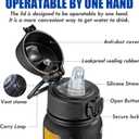 OLDLEY 20 Oz Insulated Stainless Steel Water Bottle For Kids, With Straws Leak-proof, Kids Water Bottles For School Boys Girls,Solar System