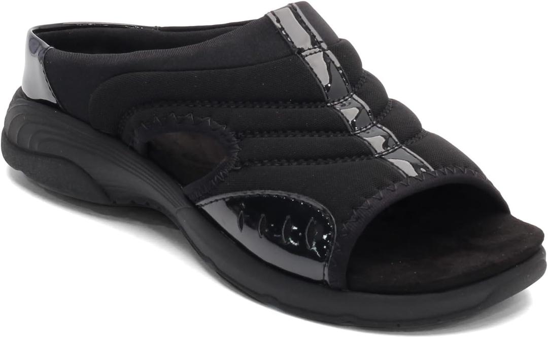 Easy Spirit Traciee2 Women's Sandal (7.5, Black)