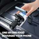 2 x 2-in-1 Car Combo Flexino Retractable Car Charger for iPhone 16, 57W Fast Charging Car Charger USB C, Magnetic Phone Holder for MagSafe Car Mount,360 Cell Phone Holder for iPhone 16/15/14/13/12