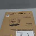 Vigar Compact Step Stool Foldable, Step Stools for Adults, 12-1/ 2-inch, Lightweight Stool, 330 lb Capacity, Non-Slip Folding Step Stool, Bamboo on Top, Black