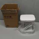 Moryimi Brown Sugar Container Airtight, 2 Quart Brown Sugar Keeper Storage Container with Spoon (5.91"l X 4.72w X 6.69"h)