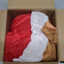 4FT Christmas Inflatables Outdoor Decorations, Gingerbread Man Blow Up Yard Decorations with Built-in LED Lights for Garden Lawn