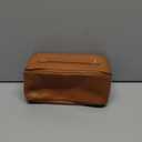 Personalized Makeup Bag for Women - Customized Large Travel Cosmetic Bag with Initial and Name - Premium PU Leather Toiletry Bag with Compartments and Handle for Travel Essentials & Gifts