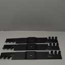 115-2454-03 Lawn Mower Blades Compatible with T oro Time Cutter SS5425 54 Inch Deck, High Lift Blades Replace for 115-4999 115-4999-03 115-9650-03, Fit for Ex Mark Quest E-Series S-Series, 3 Pack