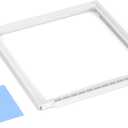 241969501 Shelf Frame Without Glass Refrigerator Compatible with Frigidaire Refrigerators, Replaces Part 241969501 AP4433007 1512992 AH2363832 EA2363832 PS2363832 (With 1Pcs Can Organizer)