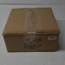 Modern Semi Flush Mount Ceiling Light Fixture, 12" Drum Fabric Linen Shade, Gold Square Design for Bedroom, Living Room, Dining Room, Kitchen - Stylish Flush Mount Ceiling Light