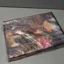 ZHIYANGY Zen Canvas Wall Art, Bathroom Wall Art, Spa Candle Painting, Lit Spa Candle Trio with Stones & Floral and Zen Stones Picture Spa Meditation Decor for Spa Yoga Room