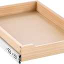VEVOR Pull Out Cabinet Organizer, 14"W x 21"D Cabinet Drawer, Soft Close Slide out Shelf, Heavy-Duty Sliding Wood Drawer, Bottom Mount Size14.5"W x 23"Dand Side Mount Size15"W x 23"D