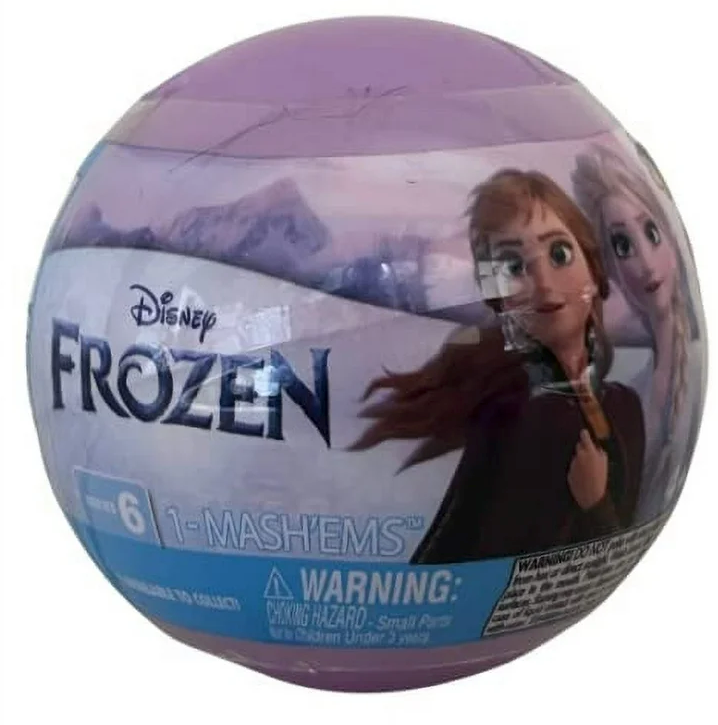 Mash'Ems Disney Frozen Series 6- Styles May Vary - Set of 2 Blind Balls Packs Mashems