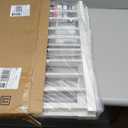 Babelio 29-55 Inch Extra Wide Baby/Dog Gate, PressGuard P7, Metal Auto Close, Pressure Mounted Pet Door for Doorways, NO Need Tools and Drilling, with Wall Cups, White