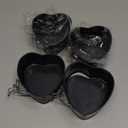 4pcs Mini Non-Stick Spring Pan | 4 Inch Heart Shaped Cake Cheesecake Pan Baking Molds for Instapot Pressure Cooker | Baking for Air Fryer Valentine's Day