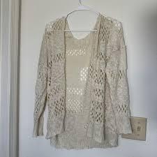 Fisoew Womens Crochet Sleeveless Dress Casual Summer V Neck Boho Knit Cover Up Beach Vacation Midi Tank Dresses Beige M