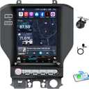8 Core 4G RAM 64G ROM Car Radio Stereo for Ford Mustang 2015 2016 2017-2025: 9.7inch Replacement Android 5G WiFi Wireless CarPlay Android Auto GPS Navigation Upgrade(RDS High-Fidelity Sound) Head Unit