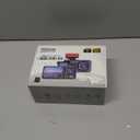 3 Channel 4K Dash Cam with 5GHz WiFi & APP Control, 4K+1080P+1440P Dash Cam Front and Rear Inside with 64GB Card, Dash Camera for Cars with Night Vision, Loop Recording, 24H Parking Mode, G-Sensor