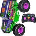 Monster Jam, Official Grave Digger Freestyle Force, Remote Control Car, Monster Truck Toys for Boys Kids and Adults, 1:15 Scale