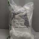 Cymula Queen Mattress Topper Fleece Bubble Pillow Top Mattress Pad Cover for Back Pain Faux Fur Extra Thick Mattress Protector Soft with Fluffy Down Alternative, 8-21" Deep Pocket, White