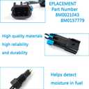 8M0021043 Fuel Sensor for 6-Cylinder Verado Outboards, 5th Gen (s/n 2B144123+), Container Mount Filter Kit Included, Replacement OEM: 8M0021043 (889330), Marine Use