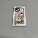 for iPhone 14 Case, [Floral Garden] Cool Aesthetic Pattern for Women, [11FT Military-Grade Drop Tested] Slim Crystal Clear Shockproof TPU Bumper Phone Cover, 6.1"