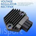 HiSport 230-58020 Voltage Regulator Rectifier Compatible with Honda Rancher 350 ES TRX350TE 350 S TRX350TM 350 4x4 ES TRX350FE Foreman 400 TRX400FW 450 TRX450ES 450 TRX450FE TRX450FM TRX450R